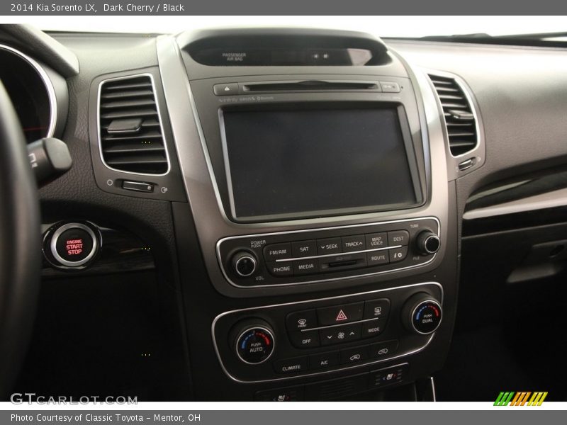 Dark Cherry / Black 2014 Kia Sorento LX