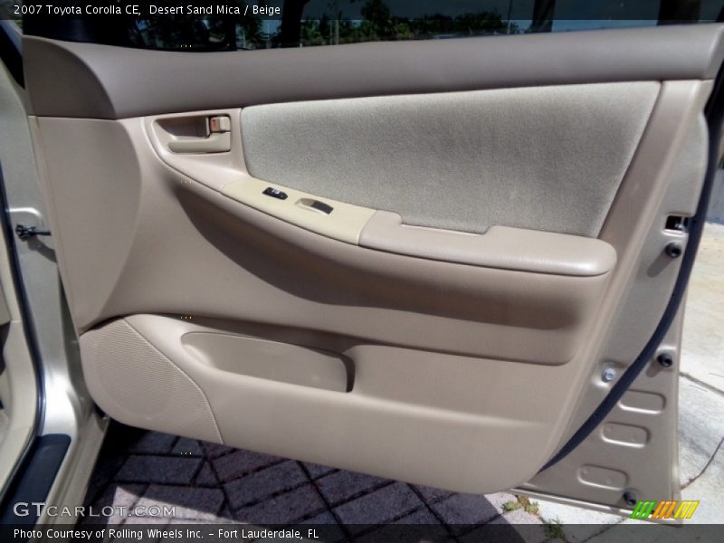 Desert Sand Mica / Beige 2007 Toyota Corolla CE