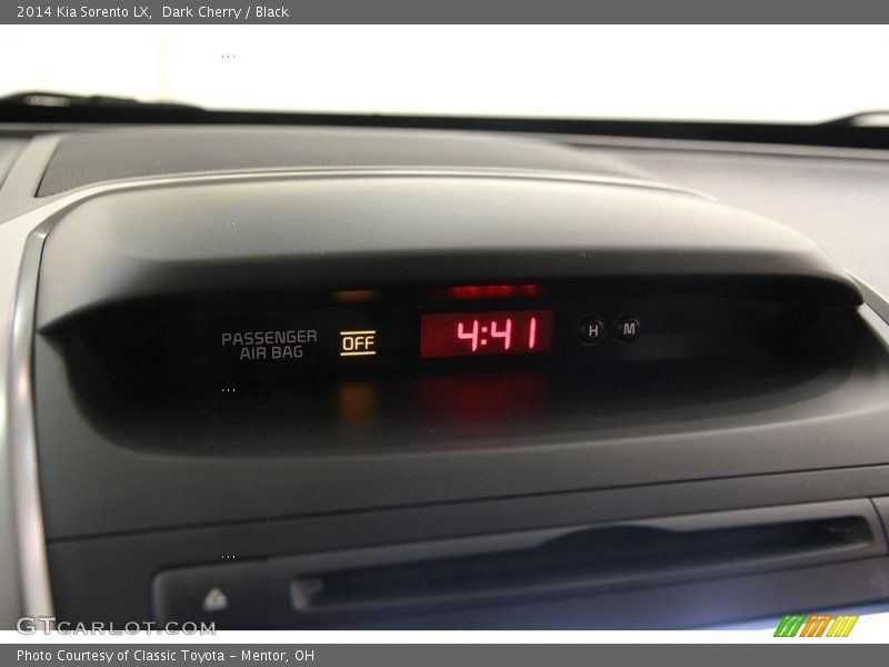 Dark Cherry / Black 2014 Kia Sorento LX