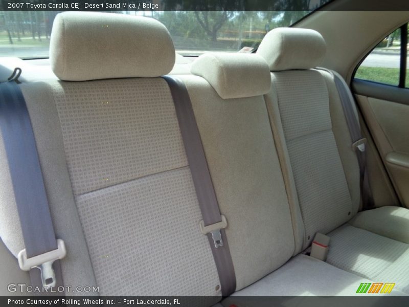 Desert Sand Mica / Beige 2007 Toyota Corolla CE
