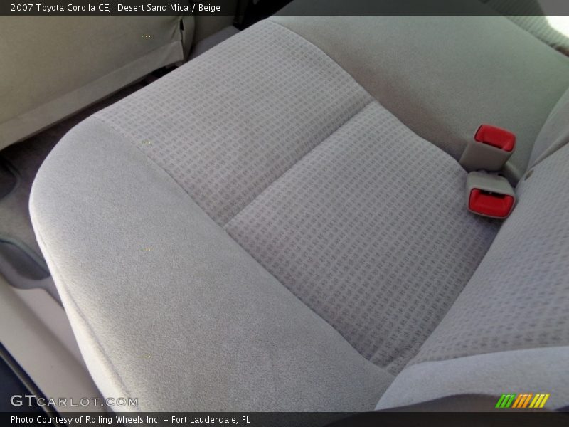 Desert Sand Mica / Beige 2007 Toyota Corolla CE