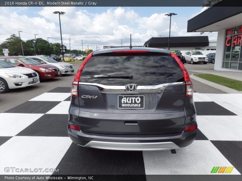 Modern Steel Metallic / Gray 2016 Honda CR-V EX