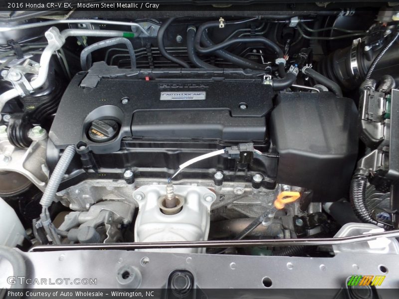 Modern Steel Metallic / Gray 2016 Honda CR-V EX