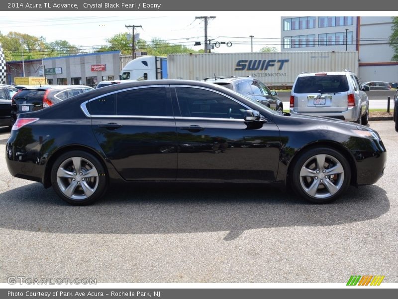 Crystal Black Pearl / Ebony 2014 Acura TL Advance