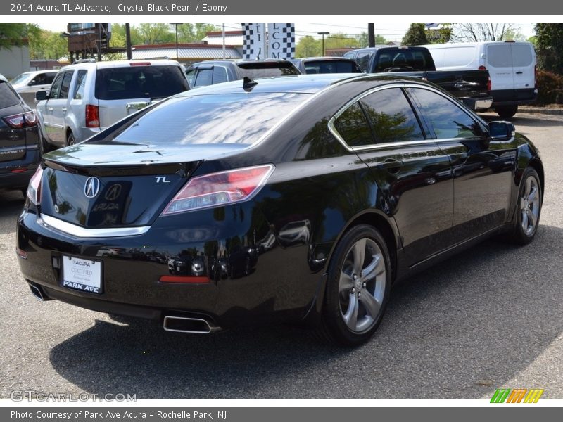 Crystal Black Pearl / Ebony 2014 Acura TL Advance