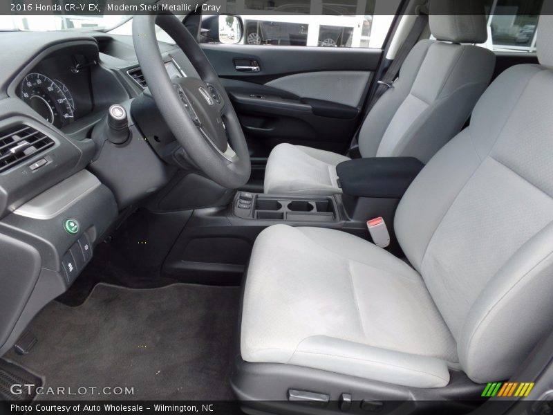 Modern Steel Metallic / Gray 2016 Honda CR-V EX