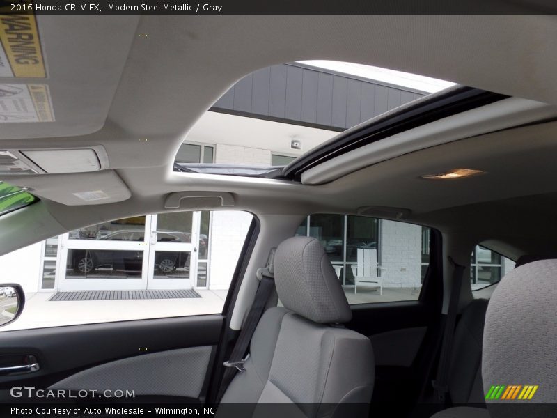 Modern Steel Metallic / Gray 2016 Honda CR-V EX