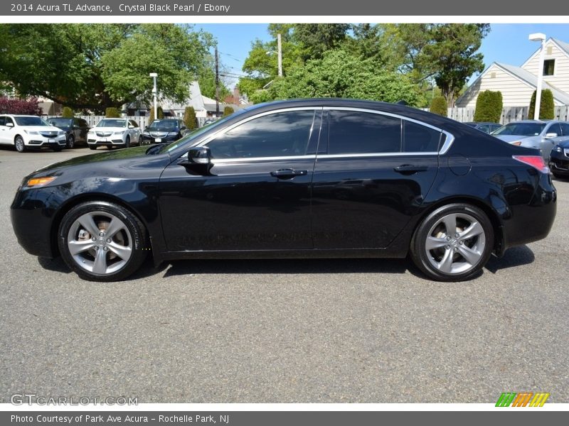 Crystal Black Pearl / Ebony 2014 Acura TL Advance
