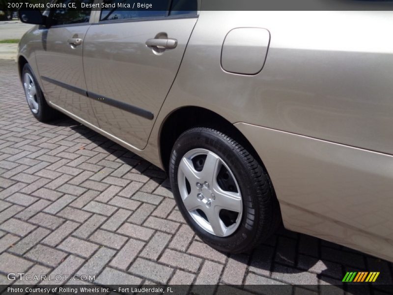 Desert Sand Mica / Beige 2007 Toyota Corolla CE