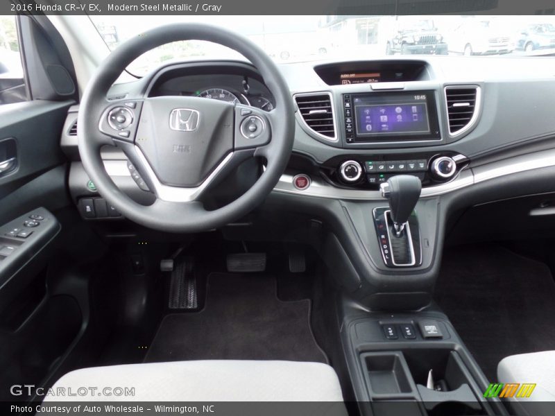 Modern Steel Metallic / Gray 2016 Honda CR-V EX