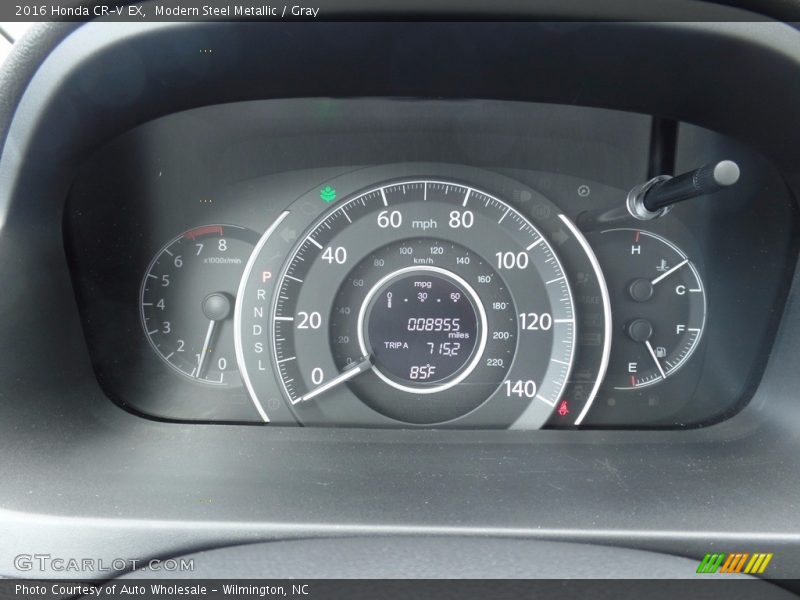 Modern Steel Metallic / Gray 2016 Honda CR-V EX