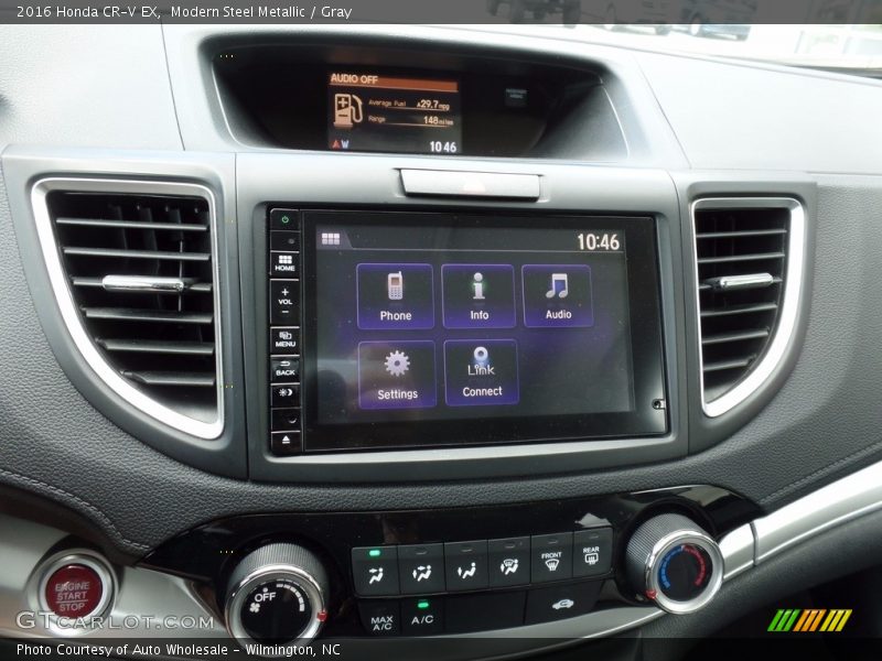 Modern Steel Metallic / Gray 2016 Honda CR-V EX