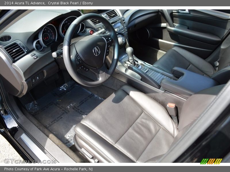 Crystal Black Pearl / Ebony 2014 Acura TL Advance