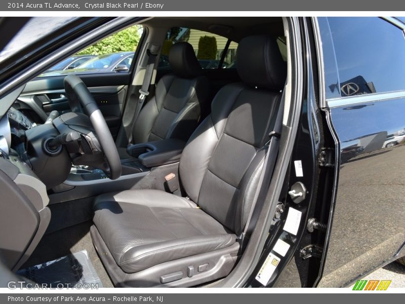 Crystal Black Pearl / Ebony 2014 Acura TL Advance