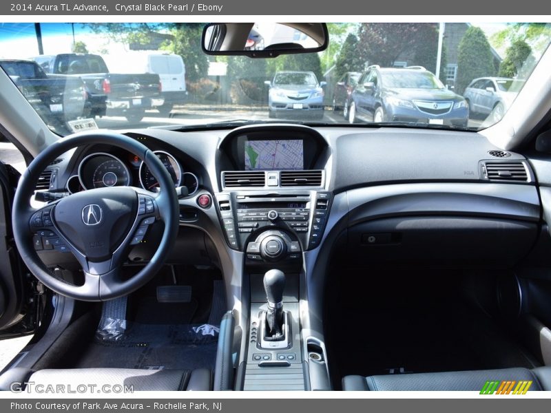 Crystal Black Pearl / Ebony 2014 Acura TL Advance