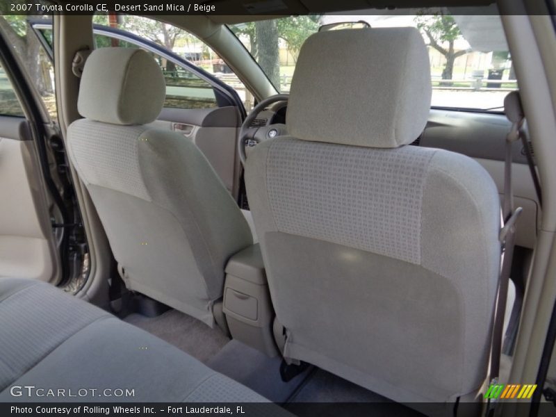 Desert Sand Mica / Beige 2007 Toyota Corolla CE