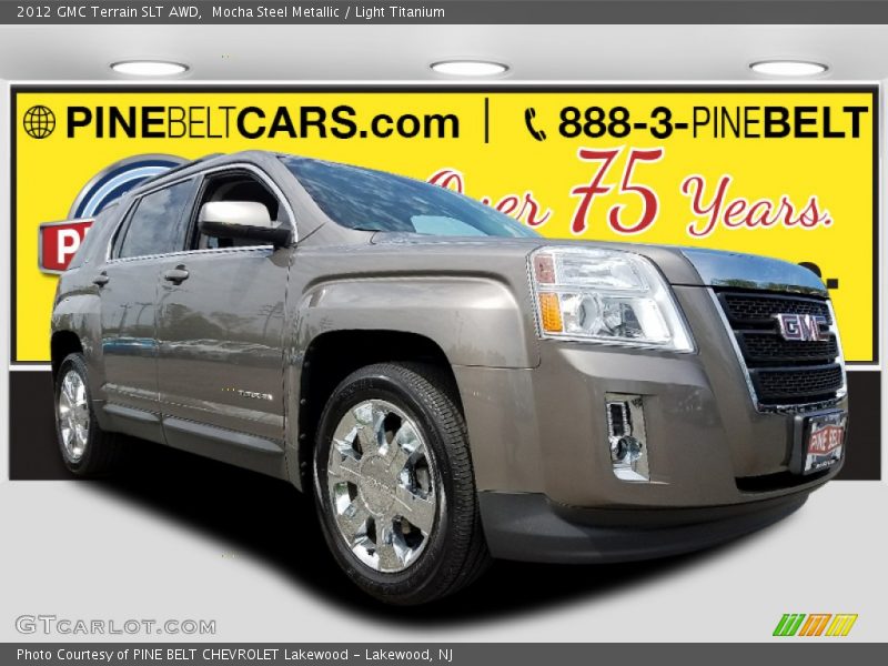 Mocha Steel Metallic / Light Titanium 2012 GMC Terrain SLT AWD