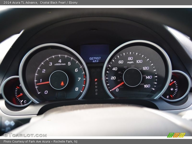 Crystal Black Pearl / Ebony 2014 Acura TL Advance