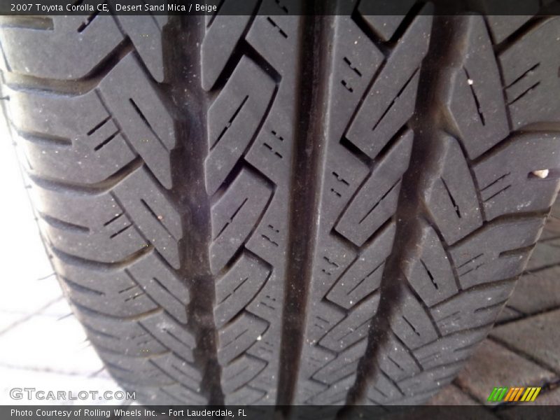 Desert Sand Mica / Beige 2007 Toyota Corolla CE