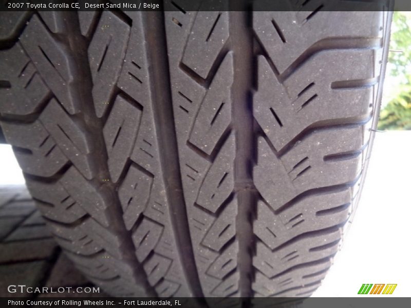 Desert Sand Mica / Beige 2007 Toyota Corolla CE