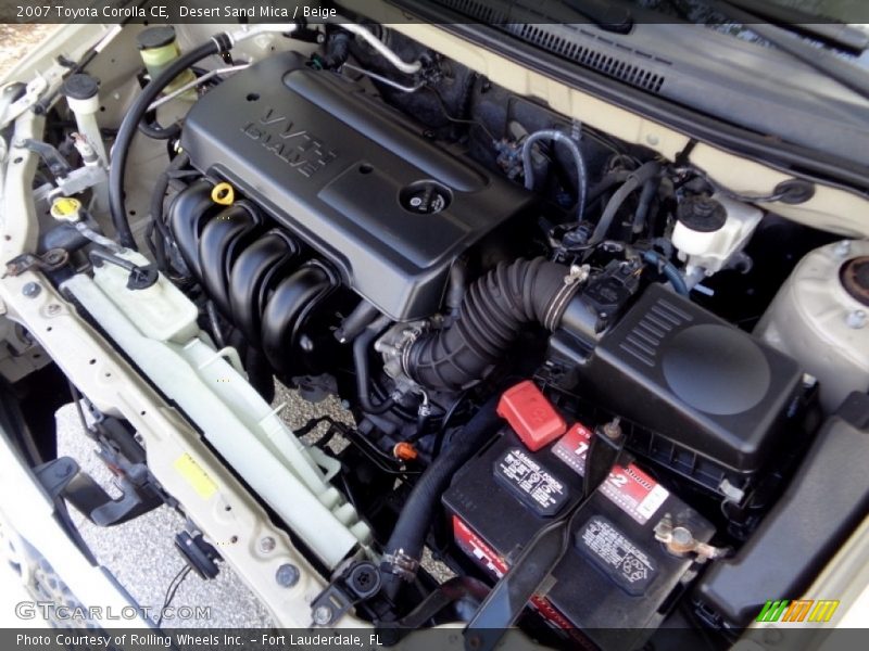 Desert Sand Mica / Beige 2007 Toyota Corolla CE