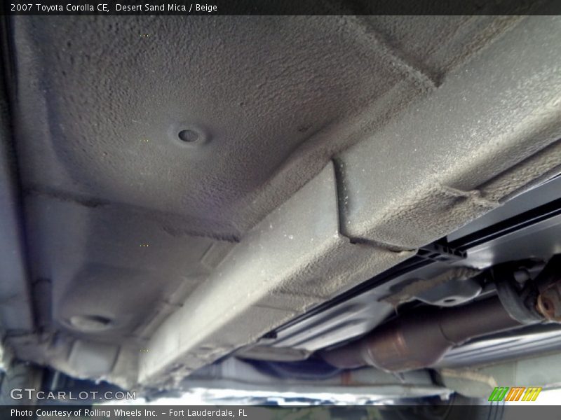 Desert Sand Mica / Beige 2007 Toyota Corolla CE