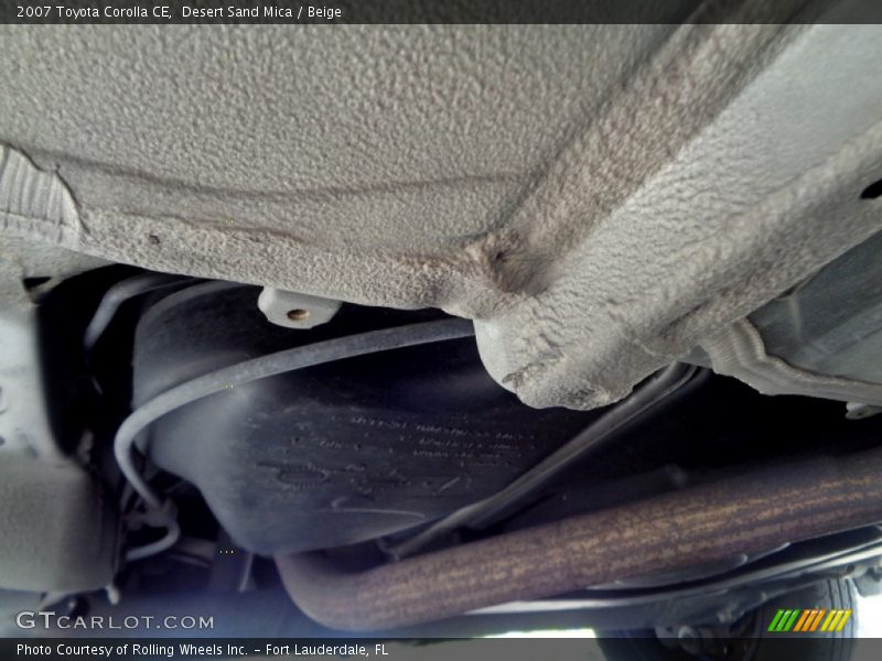 Desert Sand Mica / Beige 2007 Toyota Corolla CE