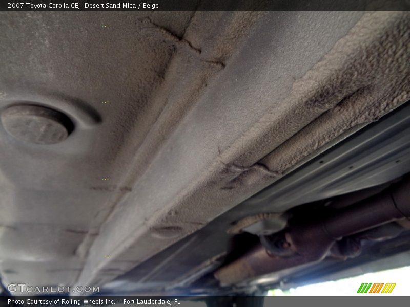 Desert Sand Mica / Beige 2007 Toyota Corolla CE