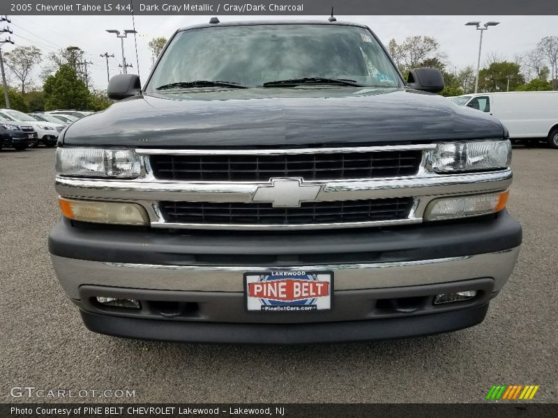 Dark Gray Metallic / Gray/Dark Charcoal 2005 Chevrolet Tahoe LS 4x4