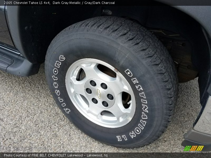 Dark Gray Metallic / Gray/Dark Charcoal 2005 Chevrolet Tahoe LS 4x4