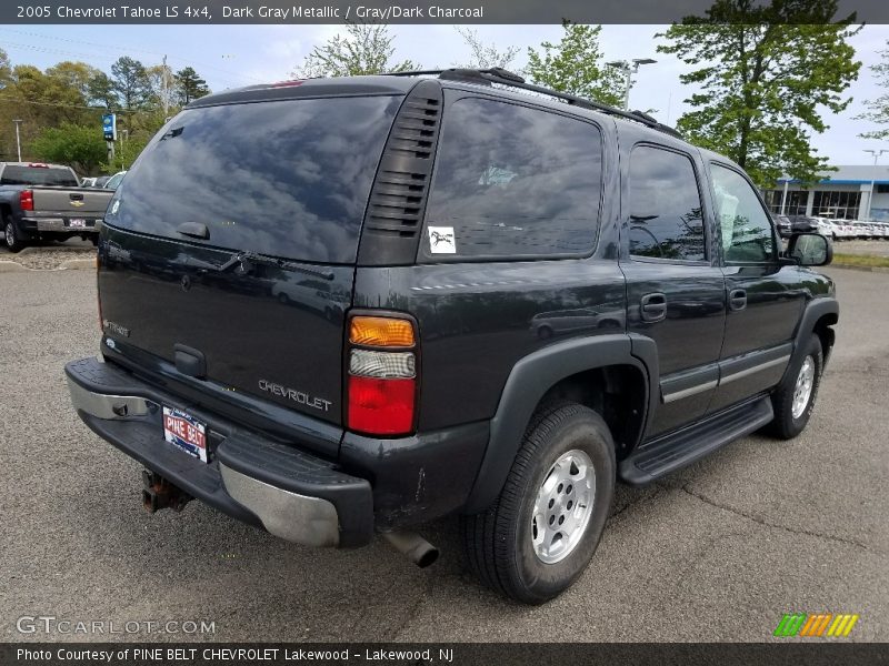 Dark Gray Metallic / Gray/Dark Charcoal 2005 Chevrolet Tahoe LS 4x4