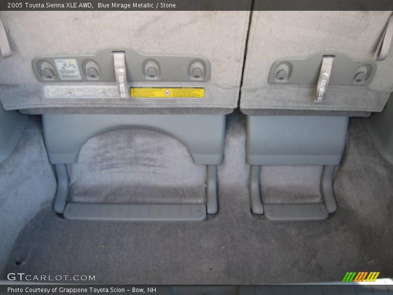 Blue Mirage Metallic / Stone 2005 Toyota Sienna XLE AWD