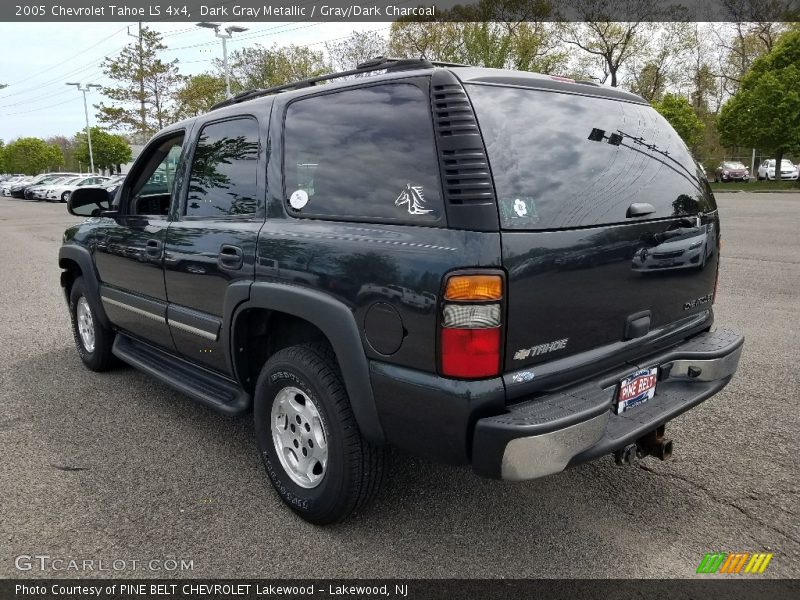 Dark Gray Metallic / Gray/Dark Charcoal 2005 Chevrolet Tahoe LS 4x4