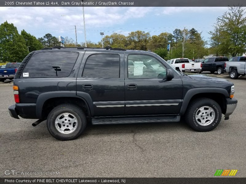 Dark Gray Metallic / Gray/Dark Charcoal 2005 Chevrolet Tahoe LS 4x4