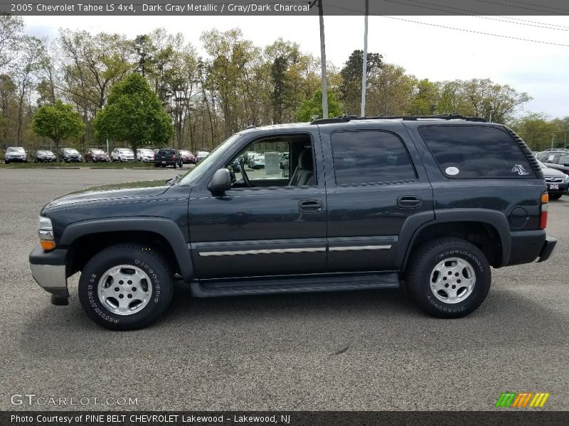 Dark Gray Metallic / Gray/Dark Charcoal 2005 Chevrolet Tahoe LS 4x4