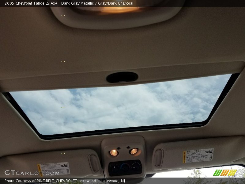 Dark Gray Metallic / Gray/Dark Charcoal 2005 Chevrolet Tahoe LS 4x4