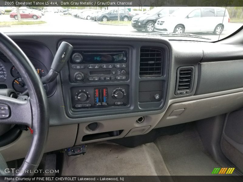 Dark Gray Metallic / Gray/Dark Charcoal 2005 Chevrolet Tahoe LS 4x4