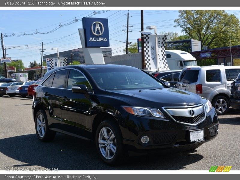 Crystal Black Pearl / Ebony 2015 Acura RDX Technology