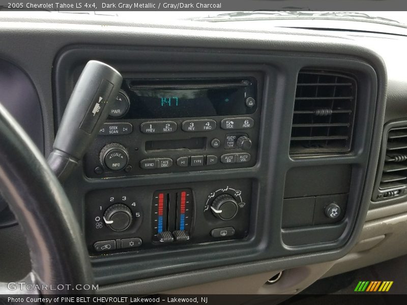 Dark Gray Metallic / Gray/Dark Charcoal 2005 Chevrolet Tahoe LS 4x4