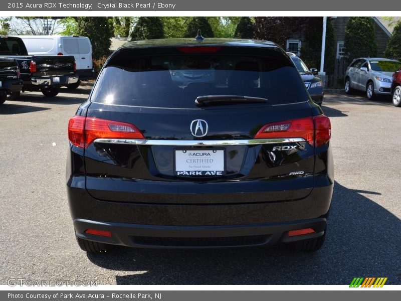 Crystal Black Pearl / Ebony 2015 Acura RDX Technology