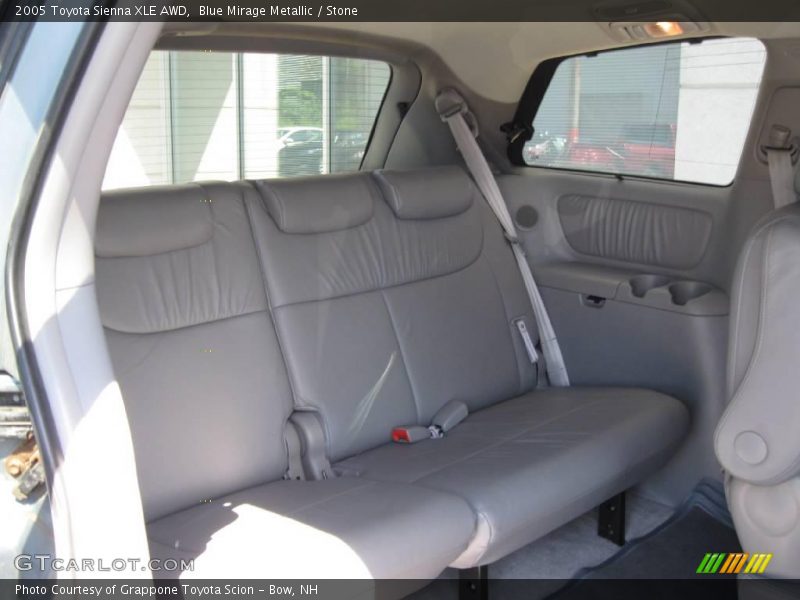 Blue Mirage Metallic / Stone 2005 Toyota Sienna XLE AWD