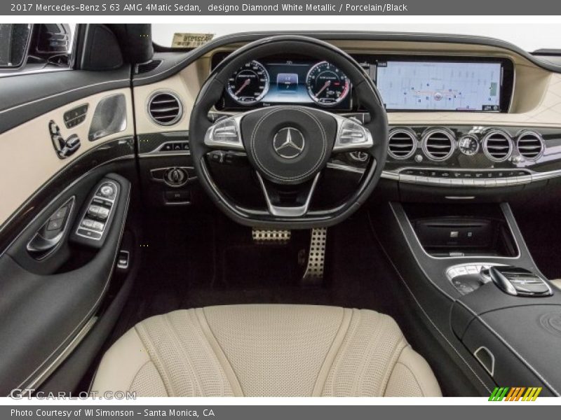 Dashboard of 2017 S 63 AMG 4Matic Sedan
