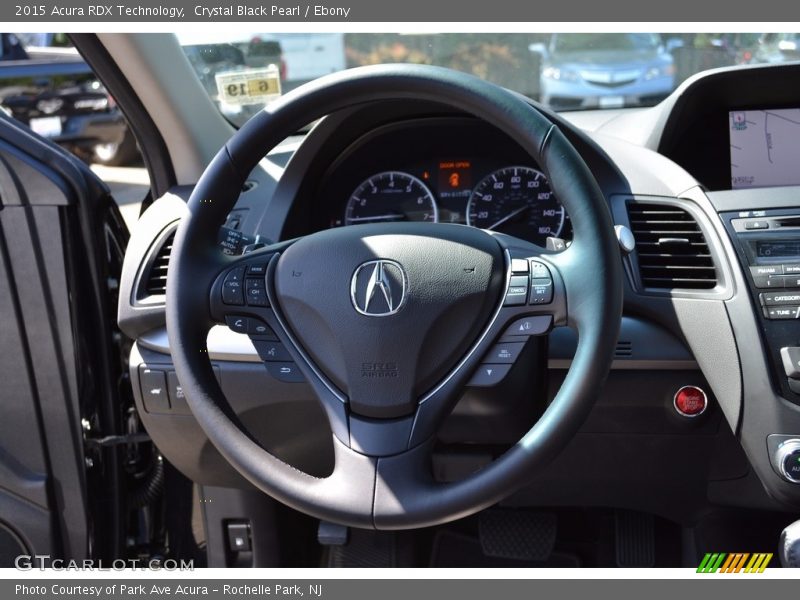 Crystal Black Pearl / Ebony 2015 Acura RDX Technology
