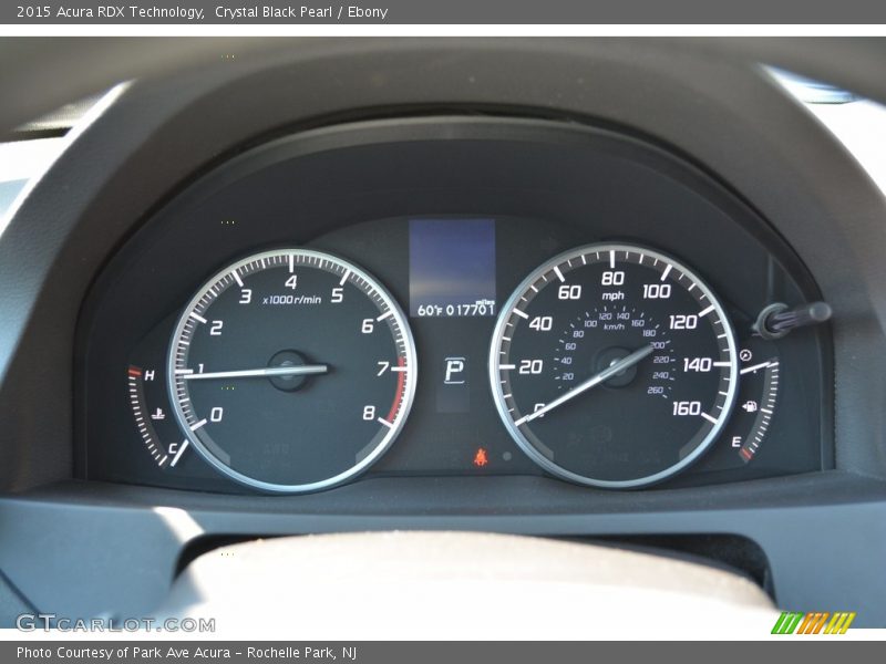 Crystal Black Pearl / Ebony 2015 Acura RDX Technology