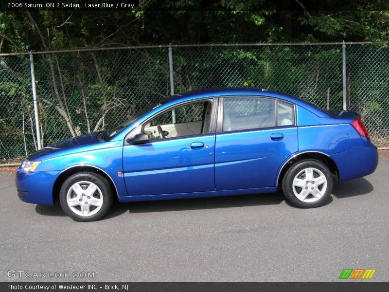Laser Blue / Gray 2006 Saturn ION 2 Sedan