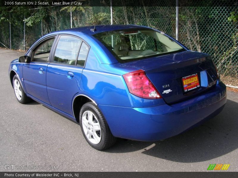 Laser Blue / Gray 2006 Saturn ION 2 Sedan