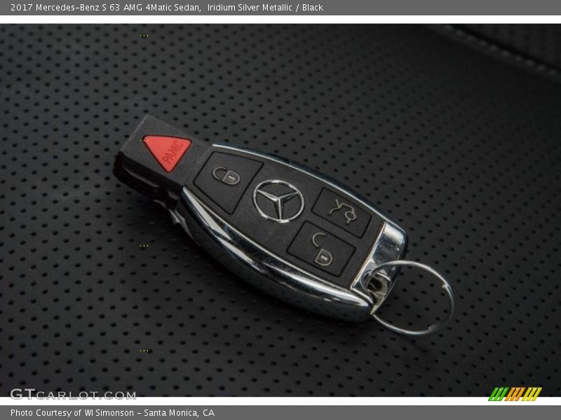 Keys of 2017 S 63 AMG 4Matic Sedan