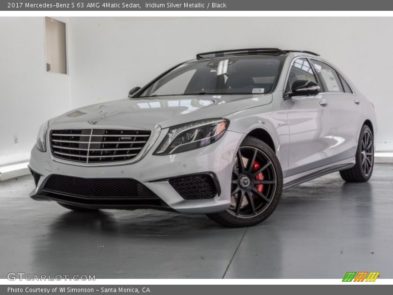 Front 3/4 View of 2017 S 63 AMG 4Matic Sedan