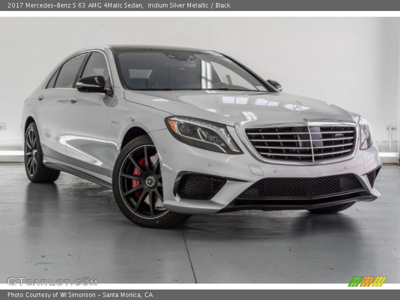 Front 3/4 View of 2017 S 63 AMG 4Matic Sedan