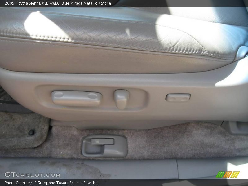 Blue Mirage Metallic / Stone 2005 Toyota Sienna XLE AWD
